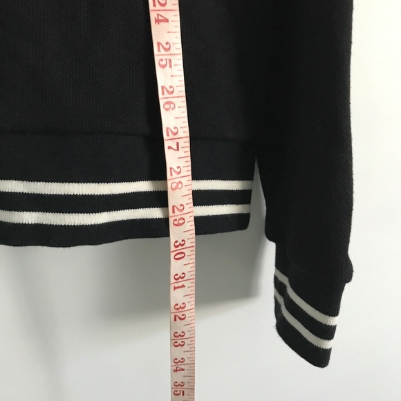 The Kooples SPORT Black Jacket Snap Button Zip Hood Mens XL - Picture 11 of 12